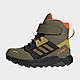 Green/Green/Orange adidas Terrex Trailmaker High COLD.RDY Hiking Shoes