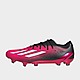 Pink/Grey/White/Black adidas X Speedportal.1 Firm Ground Boots