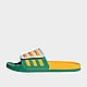 Grey/White/Yellow/Orange/Green adidas Adilette TND Slides