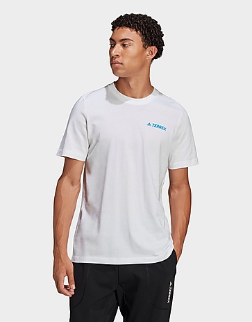 adidas Terrex Mountain Landscape Graphic T-Shirt