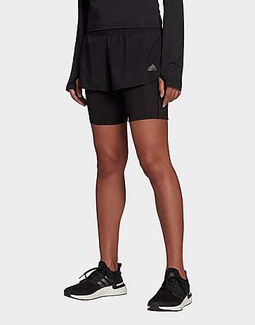 adidas Run Icons Two-in-One Running Shorts