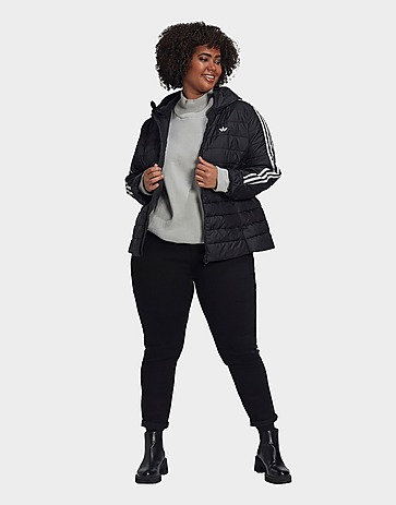 adidas Originals Hooded Premium Slim Jacket (Plus Size)