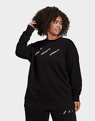 adidas Originals Crew Sweatshirt (Plus Size)