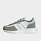 Pink/Grey/White/Grey/Green adidas Retropy F2 Shoes