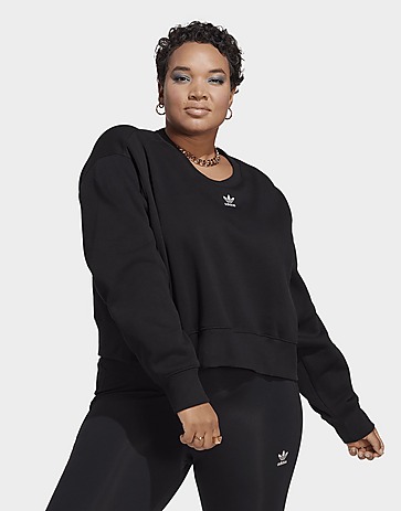 adidas Adicolor Essentials Crew Sweatshirt (Plus Size)