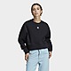 Black adidas Originals Trefoil Crew Sweatshirt