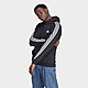 Black adidas Essentials Fleece 3-Stripes Hoodie