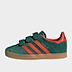 Green/Red/Brown adidas Gazelle Shoes Kids