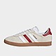 Grey/Grey/White/Red adidas Gazelle Shoes