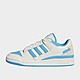 White/Blue/White adidas Forum Low CL Shoes