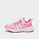 White/Pink/Grey/White/Pink adidas FortaRun 2.0 Cloudfoam Elastic Lace Top Strap Shoes