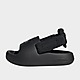 Black/Black/Black adidas Adifom Adilette Slides Kids