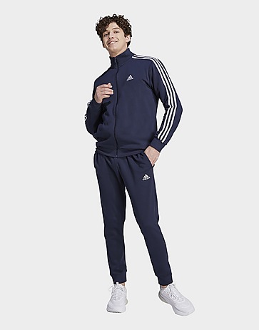 adidas Basic 3-Stripes Fleece Track Suit