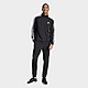 Black adidas Basic 3-Stripes Fleece Track Suit