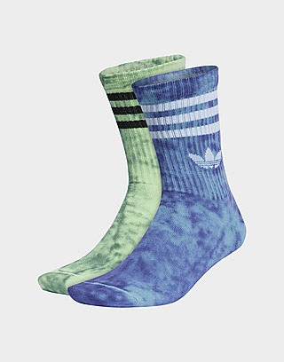adidas Tie Dye Socks 2 Pairs