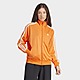 Orange adidas Originals Oversized Firebird Track Top