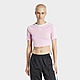 Pink adidas Originals 3-Stripes Baby T-Shirt