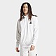White adidas Z.N.E. Woven Quarter-Zip Sweatshirt