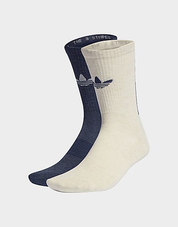adidas Originals Trefoil Premium Crew Socks 2 Pairs