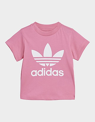 adidas Originals Girls' Trefoil T-Shirt Infant