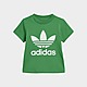 Green adidas Originals Girls' Trefoil T-Shirt Infant