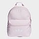 White/Pink adidas Originals Small Adicolor Classic Backpack