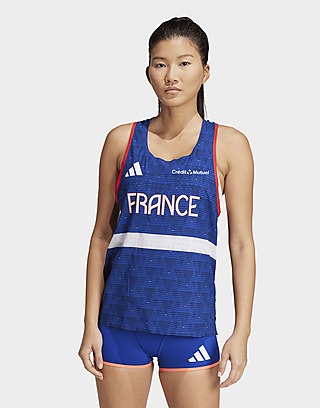adidas Team France Athletisme Tank Women