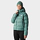 Green The North Face Hyalite Down Hooded Jacket
