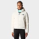 White The North Face Hyalite Down Hooded Jacket