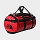 Red/Red The North Face Base Camp Duffel Bag