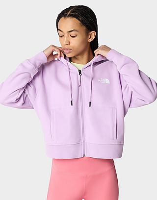 The North Face Icon Crop Full Zip Hoodie