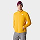 Yellow The North Face 100 Glacier Full Zip Top