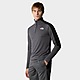 Grey The North Face Mountain Athletic 1/4 Zip Top