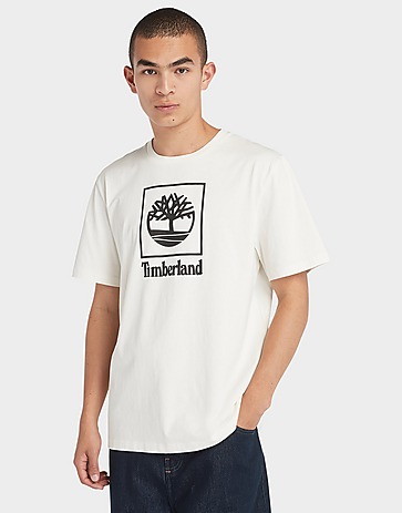 Timberland Short Sleeve Stack Logo Tee