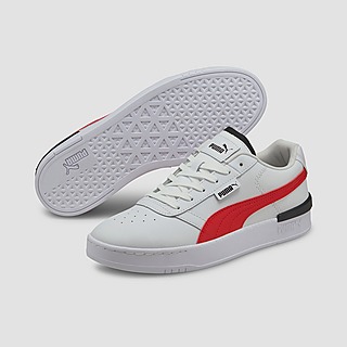 PUMA CLASICO SNEAKERS WIT/ROOD HEREN