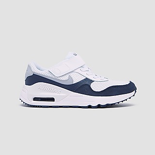 NIKE AIR MAX SYSTM SNEAKERS WIT/BLAUW KINDEREN