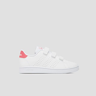 ADIDAS ADVANTAGE SNEAKERS WIT/ROZE BABY