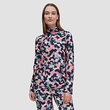 O'NEILL CLIME ALL OVER PRINT FLEECE SKIPULLY BLAUW/ROZE DAMES