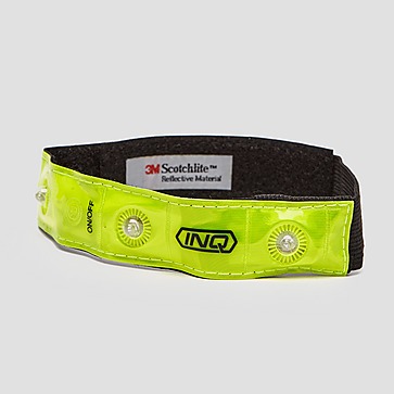 INQ LED SAFETY ARMBAND GEEL