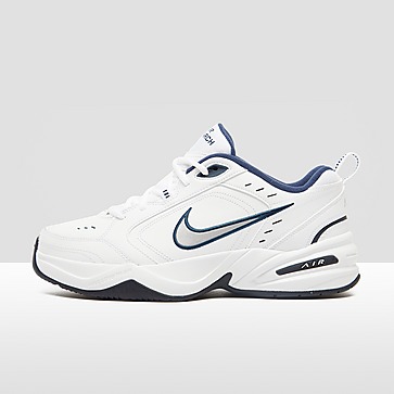 NIKE CHUNKY AIR MONARCH IV SNEAKERS WIT/BLAUW HEREN