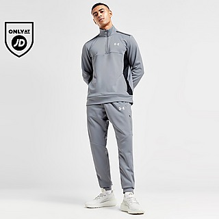 Mens Under Armour grey Unstoppable Hybrid Sweatpants