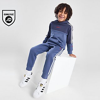 adidas Originals Colour Block Overhead Tracksuit Children