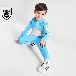 adidas Originals Colour Block Overhead Trefoil Tracksuit Infant