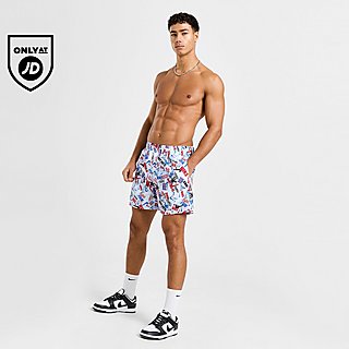 Nike Happy Daze Allover Print Swim Shorts