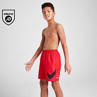 Nike Swoosh Stack Swim Shorts Junior