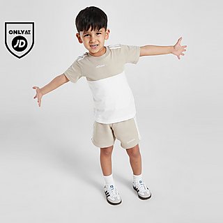 adidas Originals Colour Block T-Shirt/Shorts Set Infant