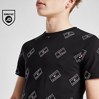 Tommy Hilfiger All Over Print T-Shirt Junior