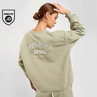 Pink Soda Sport Baton Oversized Sweatshirt