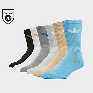 adidas Originals Trefoil Crew Socks 6 Pack