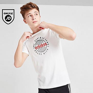 adidas Globe Badge Of Sport T-Shirt Junior